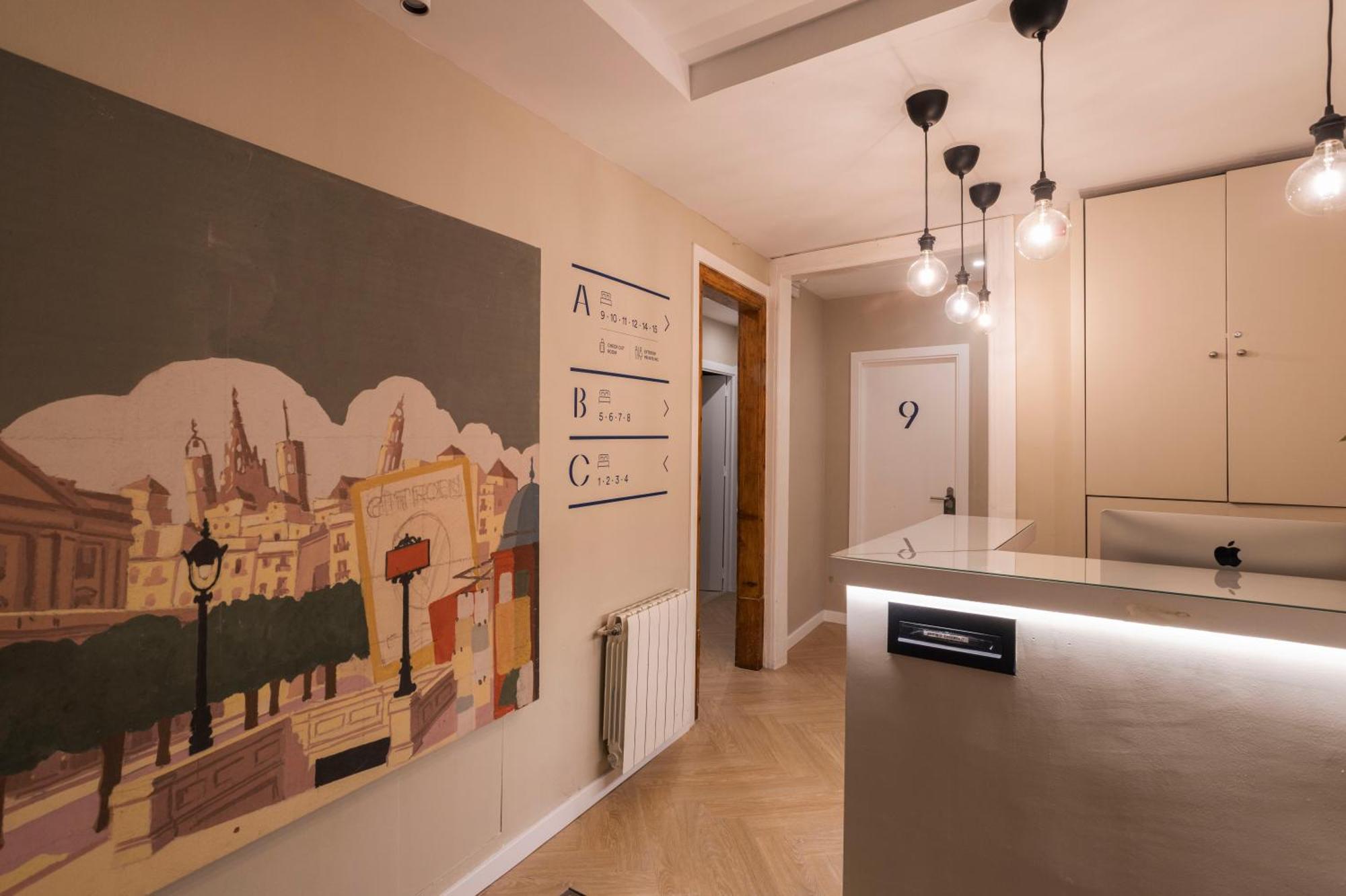 Hostal Sol Y K Barcelona Eksteriør bilde